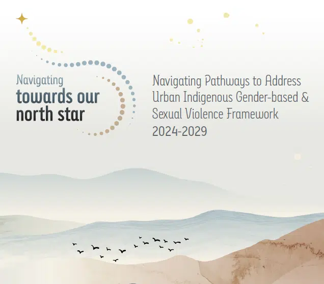 Navigating Towards Our North Star. Navigating Pathways to Address Urban Indigenous Gender-Based & Sexual Violence Framework.